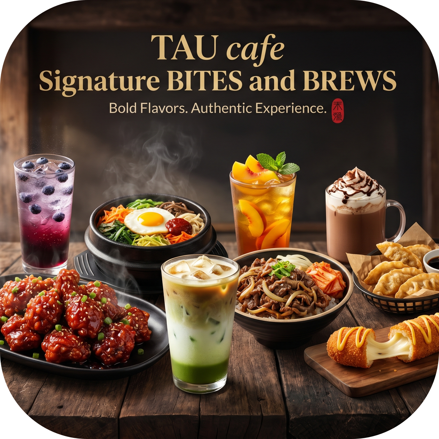 Signature Bites and Brews