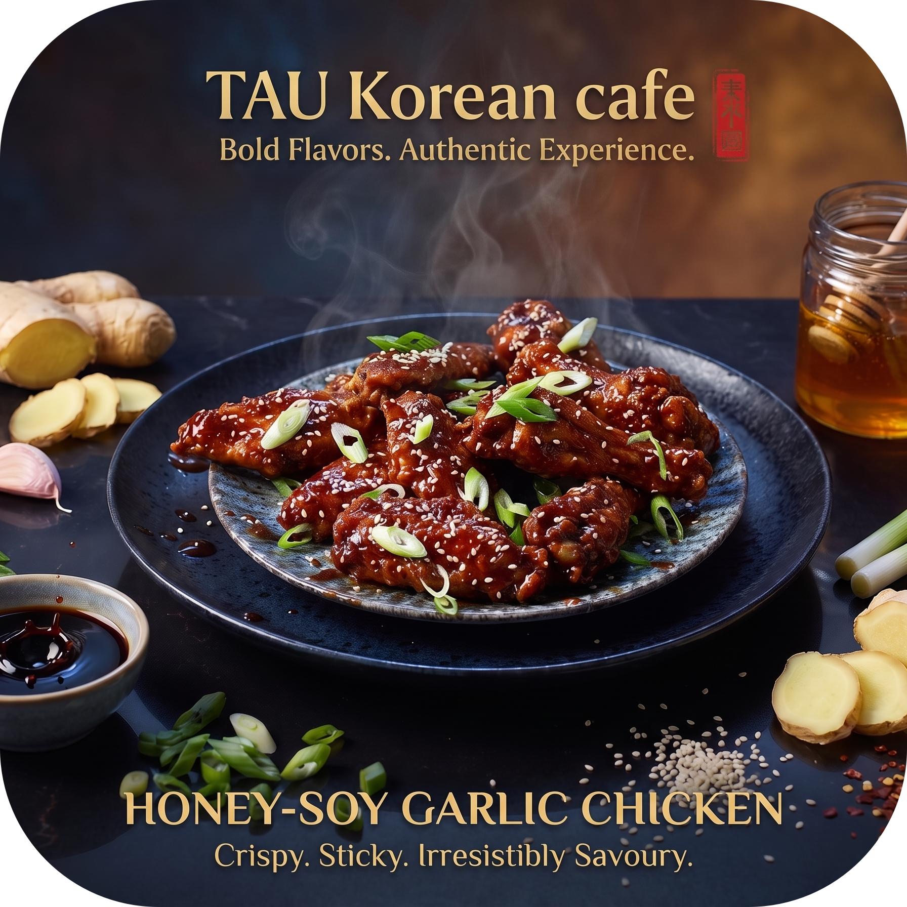 Honey-Soy Garlic Chicken