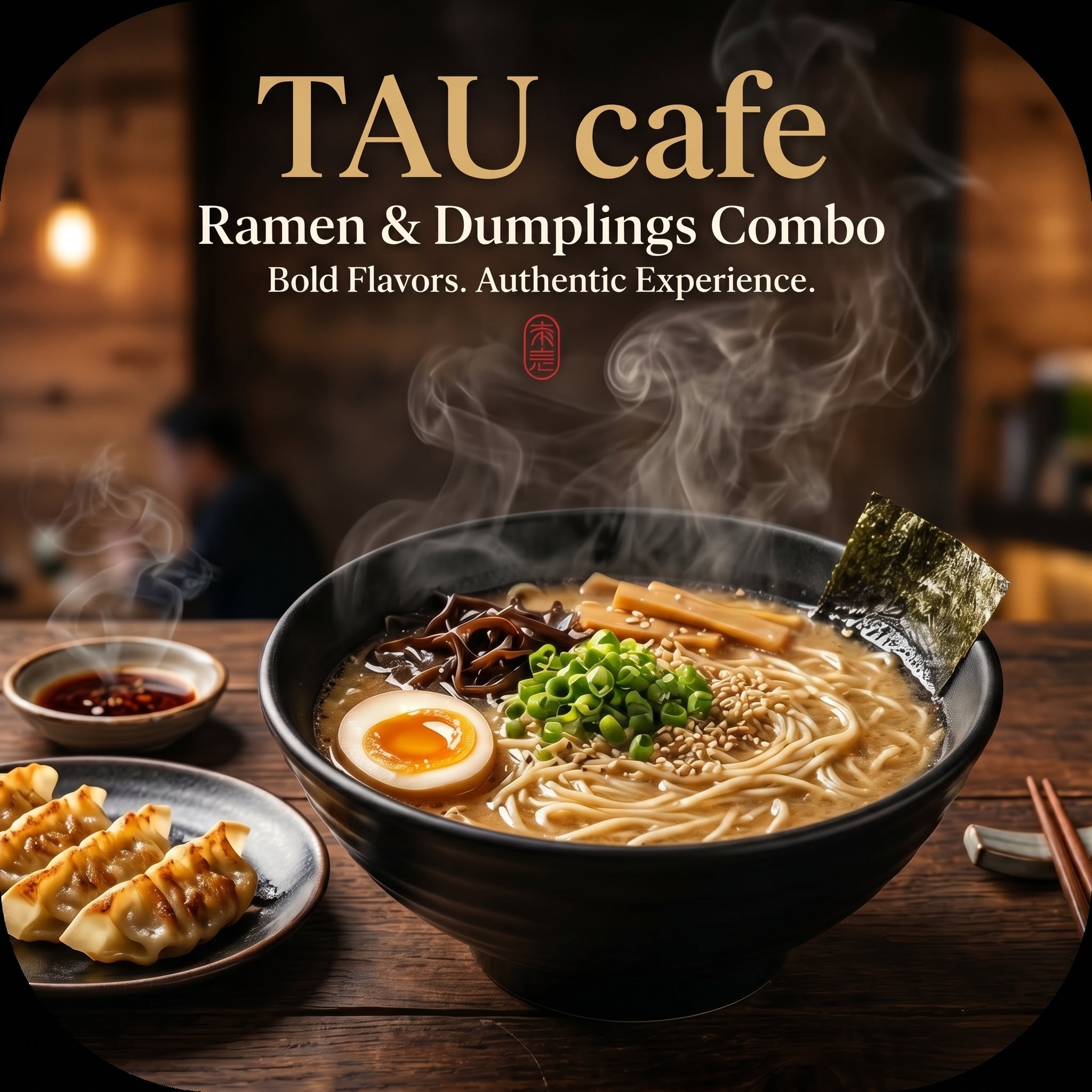 COMBO meal (RAMEN & DUMPLINGS)
