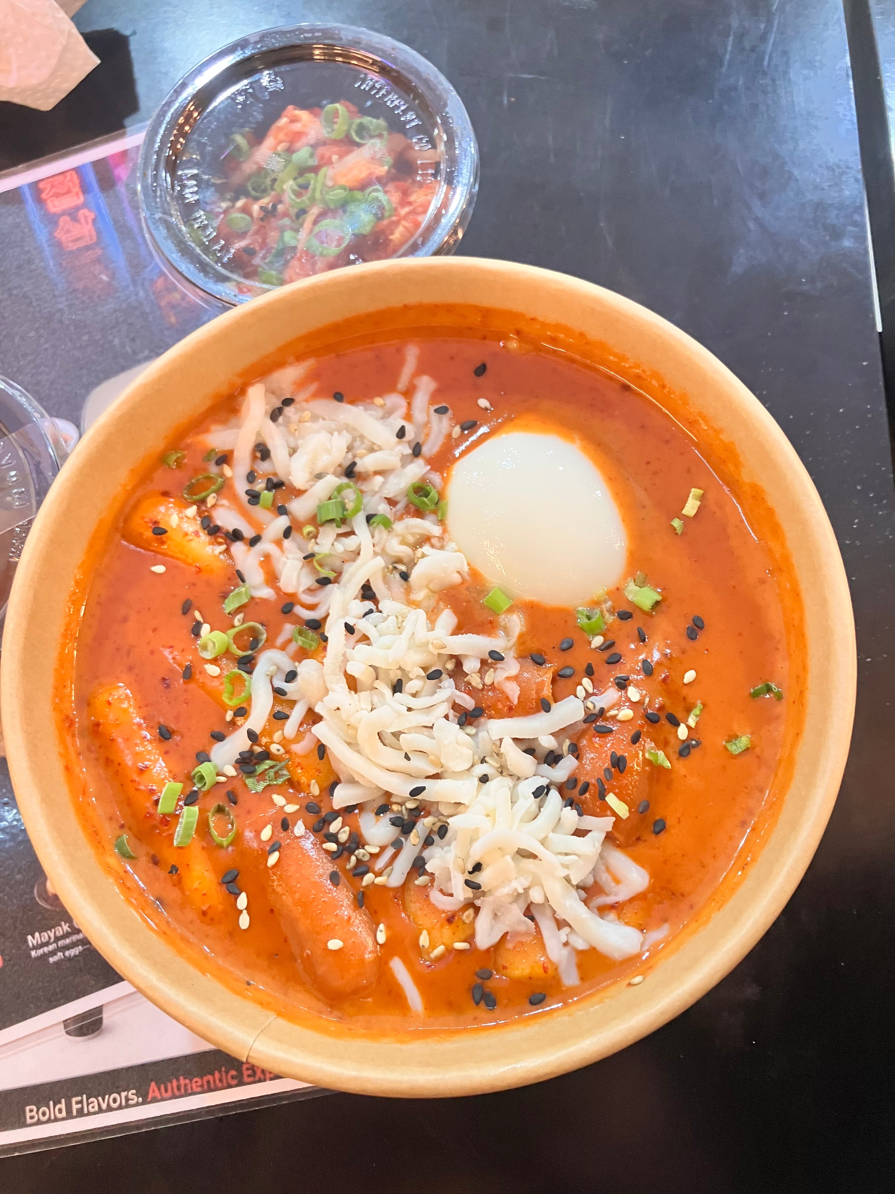 Rose tteokbokki